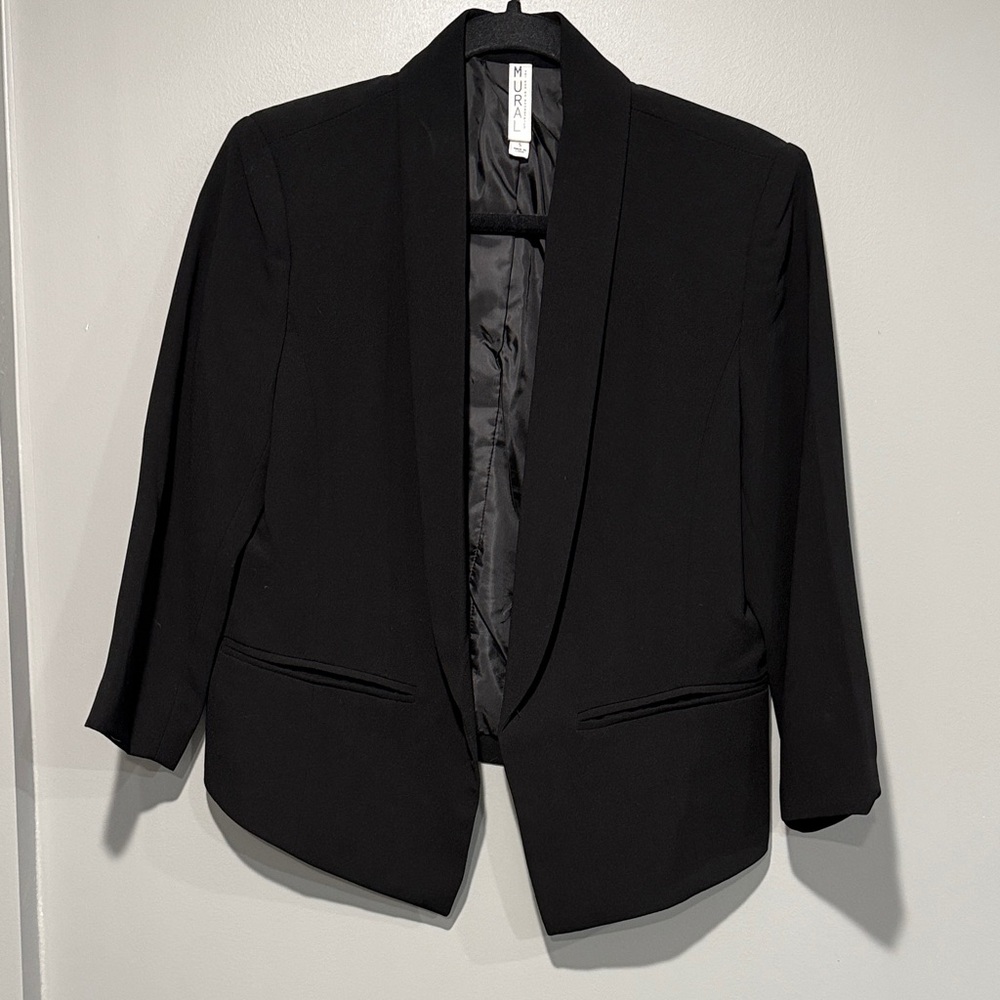 MURAL- 3/4 sleeve Blazer Jacket